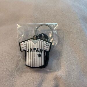 NEW World Baseball Classic WBC Japan Yoshinobu Yamamoto 18 Keychain